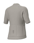 ALÉ Koszulka kolarska z krótkim rękawem - COLOR BLOCK OFF ROAD PRAGMA - kość słoniowa