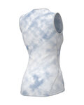 ALÉ Kolarski bezrękawnik - ATMOSFERA INTIMO - biały/jasnoniebieski