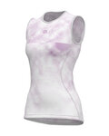 ALÉ Kolarski bezrękawnik - ATMOSFERA INTIMO - biały/jasnoniebieski