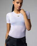 ALÉ Kolarska koszulka z krótkim rękawem - VELO ACTIVE INTIMO - biały