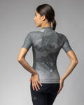 ALÉ Koszulka kolarska z krótkim rękawem - KRAKATOA OFF ROAD - GRAVEL - szary