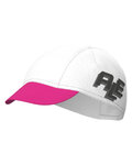 ALÉ Czapka kolarska - FLAG - biały/różowy