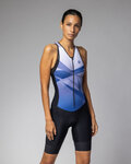 ALÉ Kombinezon kolarski - HORIZON TRIATHLON - niebieski/czarny