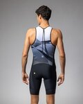 ALÉ Kombinezon kolarski - HORIZON TRIATHLON - biały/szary/czarny