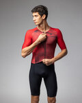 ALÉ Kombinezon kolarski - BEYOND TRIATHLON - czerwony/czarny