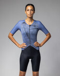 ALÉ Kombinezon kolarski - BEYOND TRIATHLON - niebieski/czarny