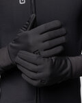ALÉ Kolarskie rękawiczki z długimi palcami - RIPARO - czarny