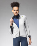 ALÉ Kolarska kurtka przeciwwiatrowa - KLIMATIK K-DOUBLE - biały