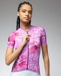 ALÉ Koszulka kolarska z krótkim rękawem - PRAGMA LINFA - różowy