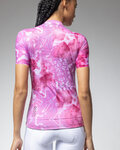 ALÉ Koszulka kolarska z krótkim rękawem - PRAGMA LINFA - różowy