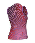 ALÉ Koszulka kolarska bez rękawów - PRAGMA SURFACE PR-E - różowy/czerwony
