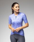 ALÉ Koszulka kolarska z krótkim rękawem - SCHEMA PR-E - niebieski