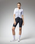 ALÉ Kombinezon kolarski - TRIATHLON FOCUS - biały/czarny