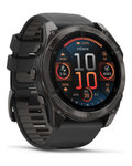 GARMIN smartwatch - FENIX 8 AMOLED SAPPHIRE 51 mm - czarny