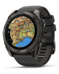 GARMIN smartwatch - FENIX 8 AMOLED SAPPHIRE 51 mm - czarny
