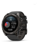 GARMIN smartwatch - FENIX 8 AMOLED SAPPHIRE 51 mm - czarny