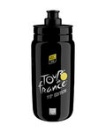 ELITE Bidon kolarski - FLY TOUR DE FRANCE BLACK MAP 550 ML 2026 - czarny