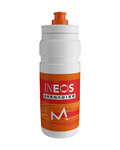 ELITE Bidon kolarski - FLY INEOS GRENADIER 750 ML 2026 - biały/pomarańczowy