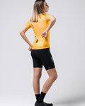 GOBIK Koszulka kolarska z krótkim rękawem - STARK - żółty