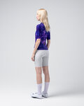 GOBIK Koszulka kolarska z krótkim rękawem - ATTITUDE 2.0 - niebieski/fioletowy