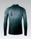 GOBIK Zimowa koszulka kolarska z długim rękawem - HYDER - zielony