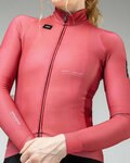 GOBIK Zimowa koszulka kolarska z długim rękawem - HYDER WOMEN - różowy