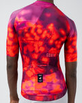 GOBIK Koszulka kolarska z krótkim rękawem - CX SOLID - czerwony/bordowy/różowy