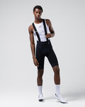 GOBIK Krótkie spodnie kolarskie z szelkami - ABSOLUTE 7.0 - czarny