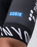 GOBIK Krótkie spodnie kolarskie z szelkami - LIMITED 6.0 K10 MOVISTAR TEAM 26 - niebieski