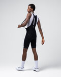 GOBIK Krótkie spodnie kolarskie z szelkami - ABSOLUTE  7.0 COMPACT - czarny