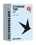 SCHWALBE dętka - SV10 (40/62-507) 24x1.60–2.45 SV 40mm - czarny