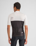 SPORTFUL Koszulka kolarska z krótkim rękawem - PISTA - biały/czarny