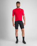 SPORTFUL Koszulka kolarska z krótkim rękawem - SRK - czerwony