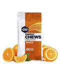 GU Żywność kolarska - ENERGY CHEWS 60 g ORANGE