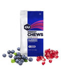 GU Żywność kolarska - ENERGY CHEWS 60 g BLUEBERRY POMEGRANATE