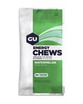 GU Żywność kolarska - ENERGY CHEWS 60 G WATERMELON