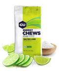 GU Żywność kolarska - ENERGY CHEWS 60 g SALTED LIME