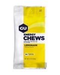 GU Żywność kolarska - ENERGY CHEWS 60 G LEMONADE