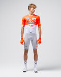 GOBIK Kolarskie rękawiczki z krótkimi palcami - VIPER INEOS GRENADIERS 26 - pomarańczowy