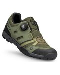 SCOTT Buty rowerowe - SPORT CRUS-R BOA - zielony/czarny