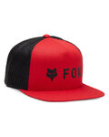 FOX Czapka kolarska - ABSOLUTE MESH SNAPBACK - czerwony
