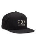 FOX Czapka kolarska - NON STOP TECH SNAPBACK - czarny