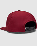 FOX Czapka kolarska - NON STOP TECH SNAPBACK - bordowy