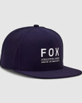 FOX Czapka kolarska - NON STOP TECH SNAPBACK - niebieski