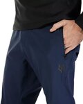 FOX Długie spodnie kolarskie bez szelek - RANGER PANT - niebieski