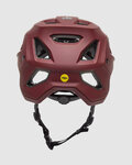 FOX Kask kolarski - SPEEDFRAME SOLID - bordowy