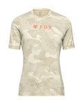 FOX Koszulka kolarska z krótkim rękawem - W RANGER - beżowy