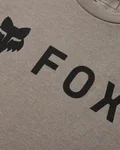 FOX Kolarska koszulka z krótkim rękawem - ABSOLUTE 195 ORIGINAL SS - szary/czarny