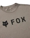 FOX Kolarska koszulka z krótkim rękawem - ABSOLUTE 195 ORIGINAL SS - szary/czarny