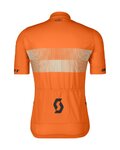 SCOTT Koszulka kolarska z krótkim rękawem - TEAM 10 - pomarańczowy